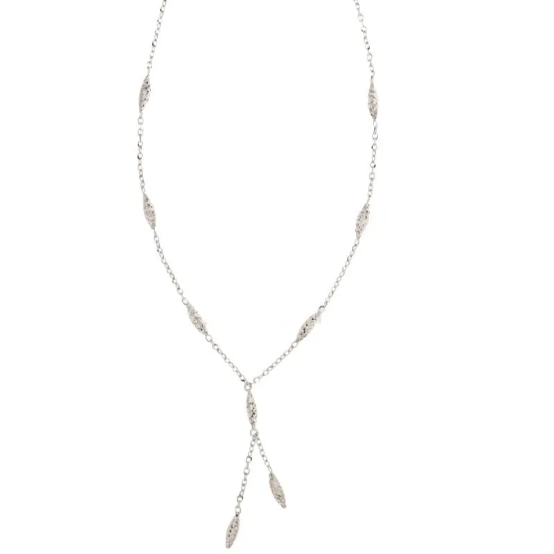 Collana Donna in Oro Bianco 803321708922